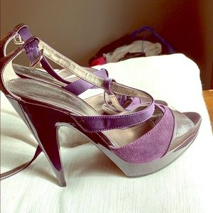 Dark Purple Pumps